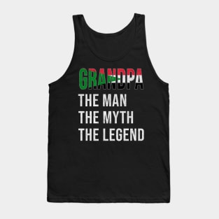 Grand Father Sudanese Grandpa The Man The Myth The Legend - Gift for Sudanese Dad With Roots From  Sudan Tank Top